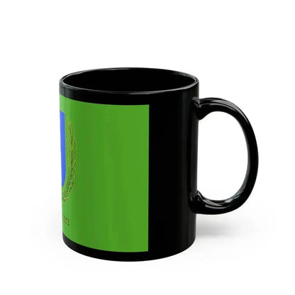 Flag of Baranya County Hungary - Black Coffee Mug - Go Mug Yourself