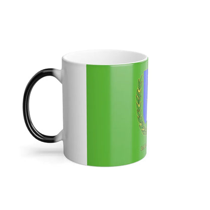 Flag of Baranya County Hungary - Color Changing Coffee Mug-Go Mug Yourself