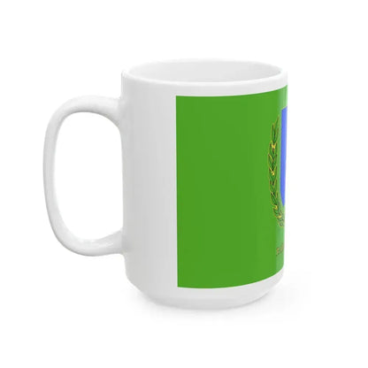 Flag of Baranya County Hungary - White Coffee Mug - Go Mug Yourself