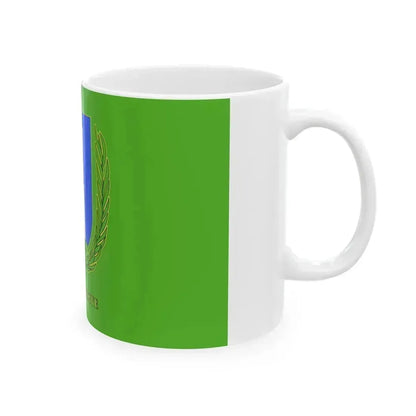 Flag of Baranya County Hungary - White Coffee Mug - Go Mug Yourself