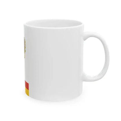 Flag of Baranyaszentgyorgy (Hungary) White Coffee Mug - Go Mug Yourself