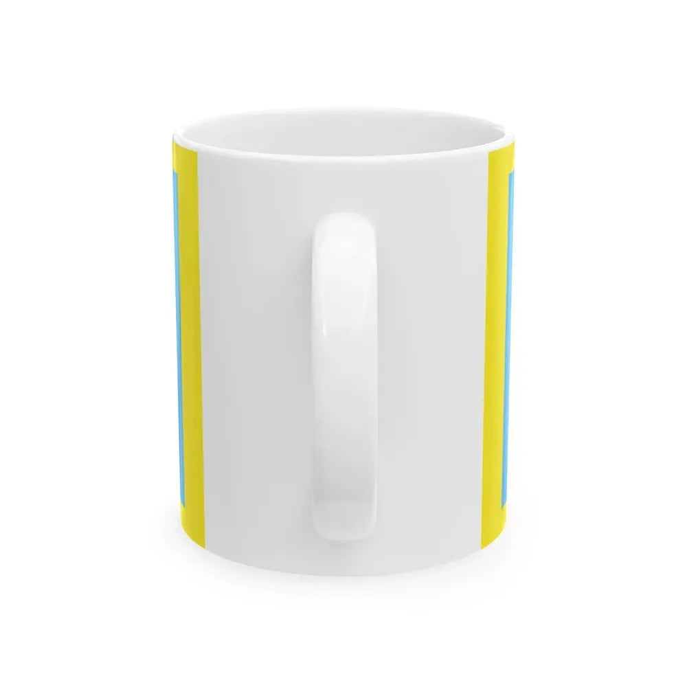 Flag of Barbour County West Virginia (United States) White Coffee Mug - Go Mug Yourself
