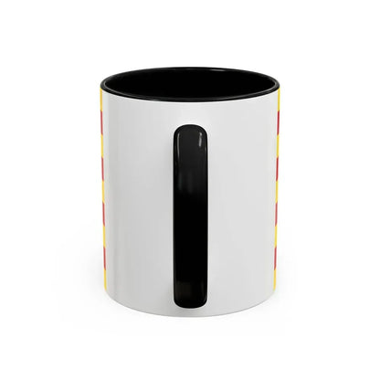 Flag of Barcelona - Accent Coffee Mug - Go Mug Yourself
