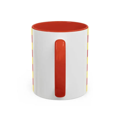 Flag of Barcelona - Accent Coffee Mug - Go Mug Yourself