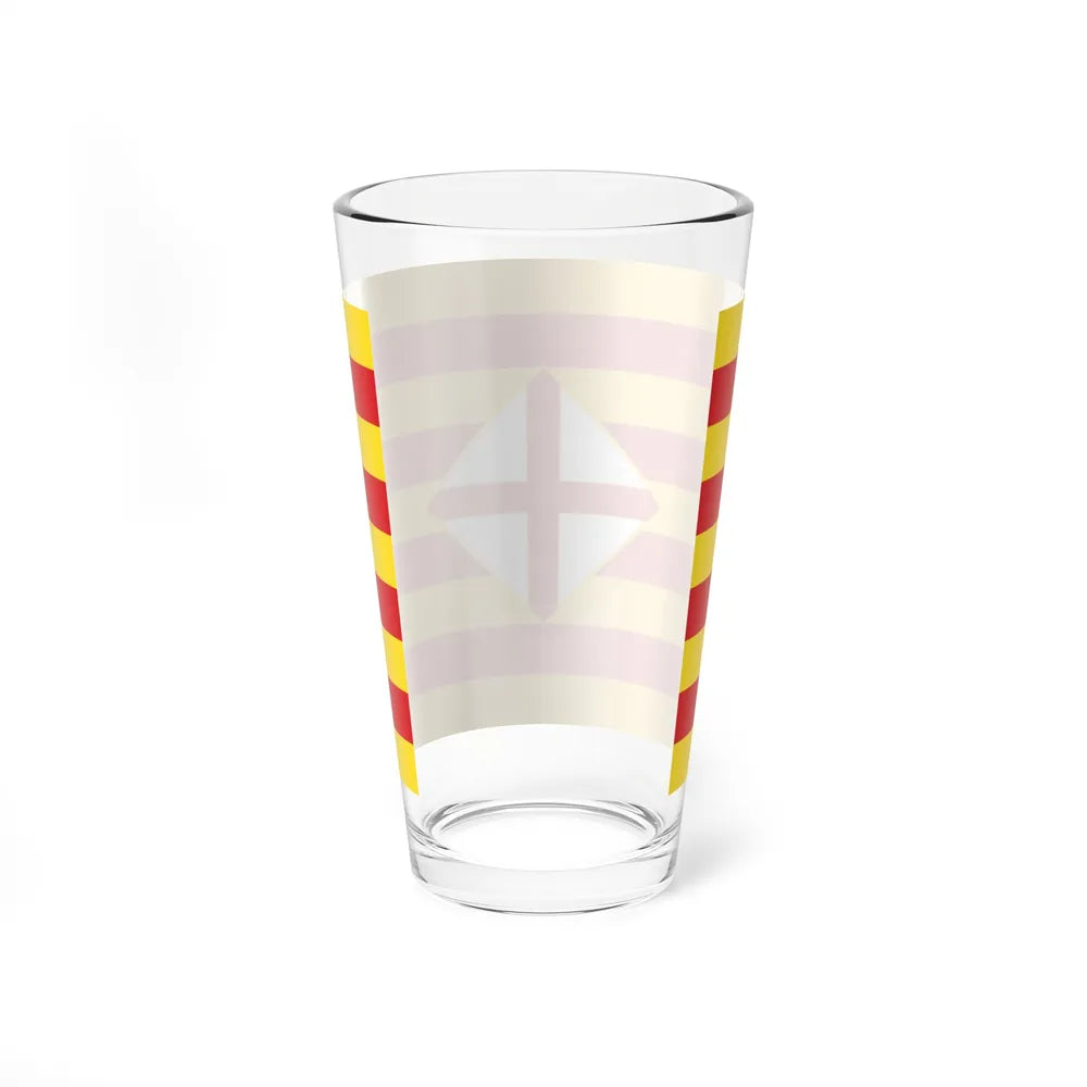 Flag of Barcelona - Pint Glass 16oz-Go Mug Yourself