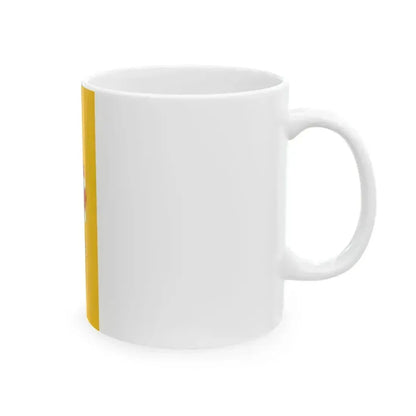 Flag of Barcs (Hungary) White Coffee Mug - Go Mug Yourself