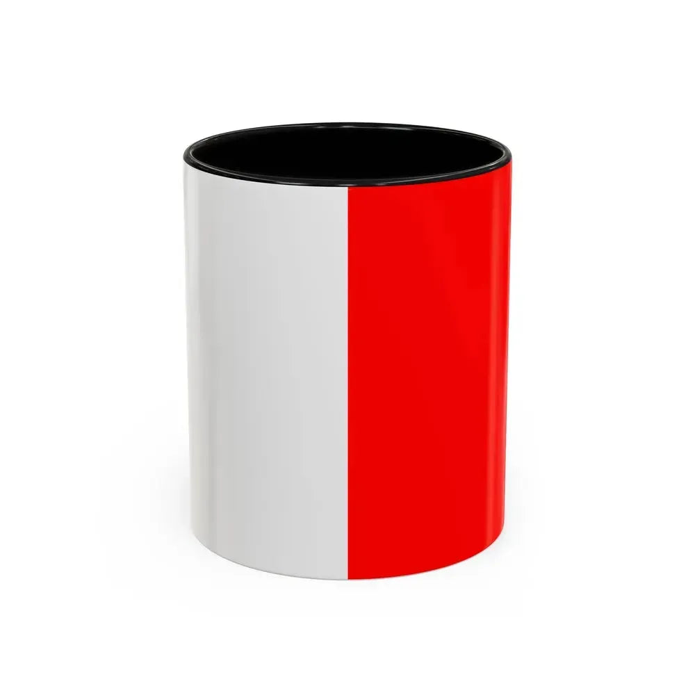 Flag of Bari Italy - Accent Coffee Mug 11oz Black - Go Mug Yourself