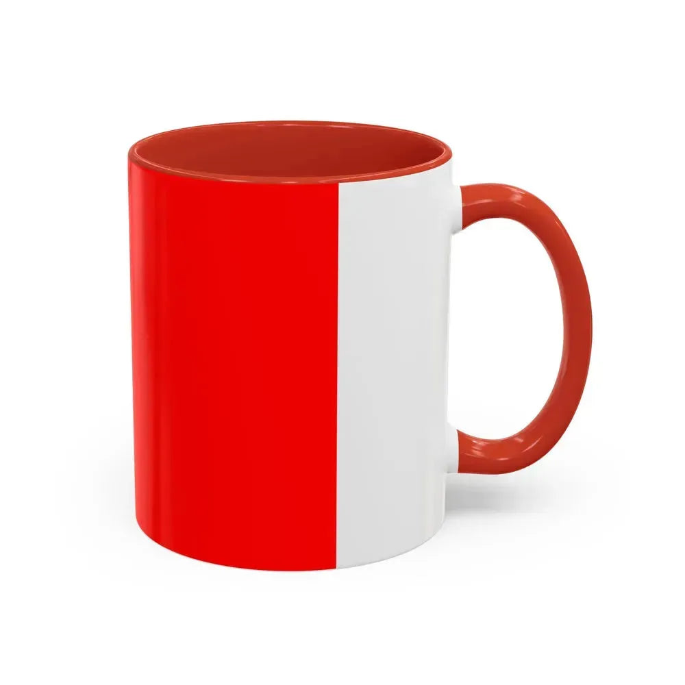 Flag of Bari Italy - Accent Coffee Mug - Go Mug Yourself