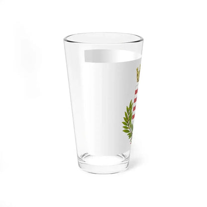 Flag of Barletta (Italy) Pint Glass 16oz - Go Mug Yourself