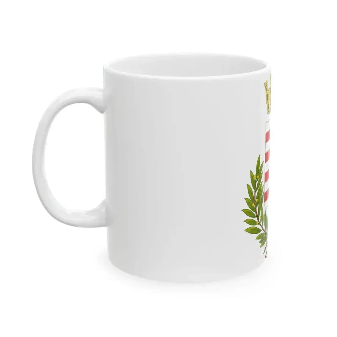 Flag of Barletta (Italy) White Coffee Mug - Go Mug Yourself