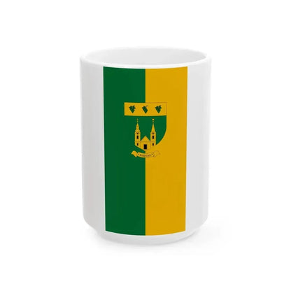 Flag of Barnag (Hungary) White Coffee Mug 15oz - Go Mug Yourself