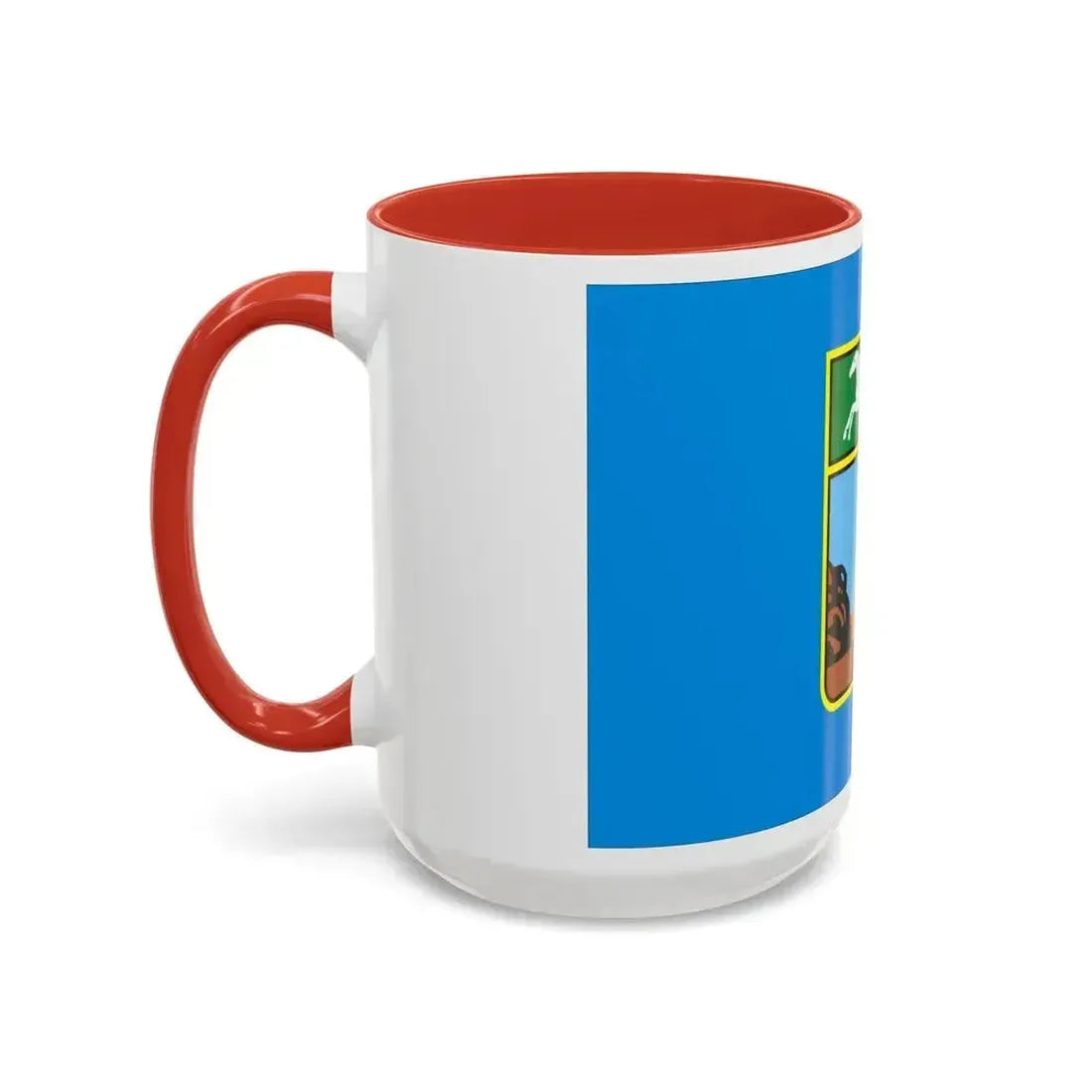 Flag of Barnaul Russia - Accent Coffee Mug - Go Mug Yourself