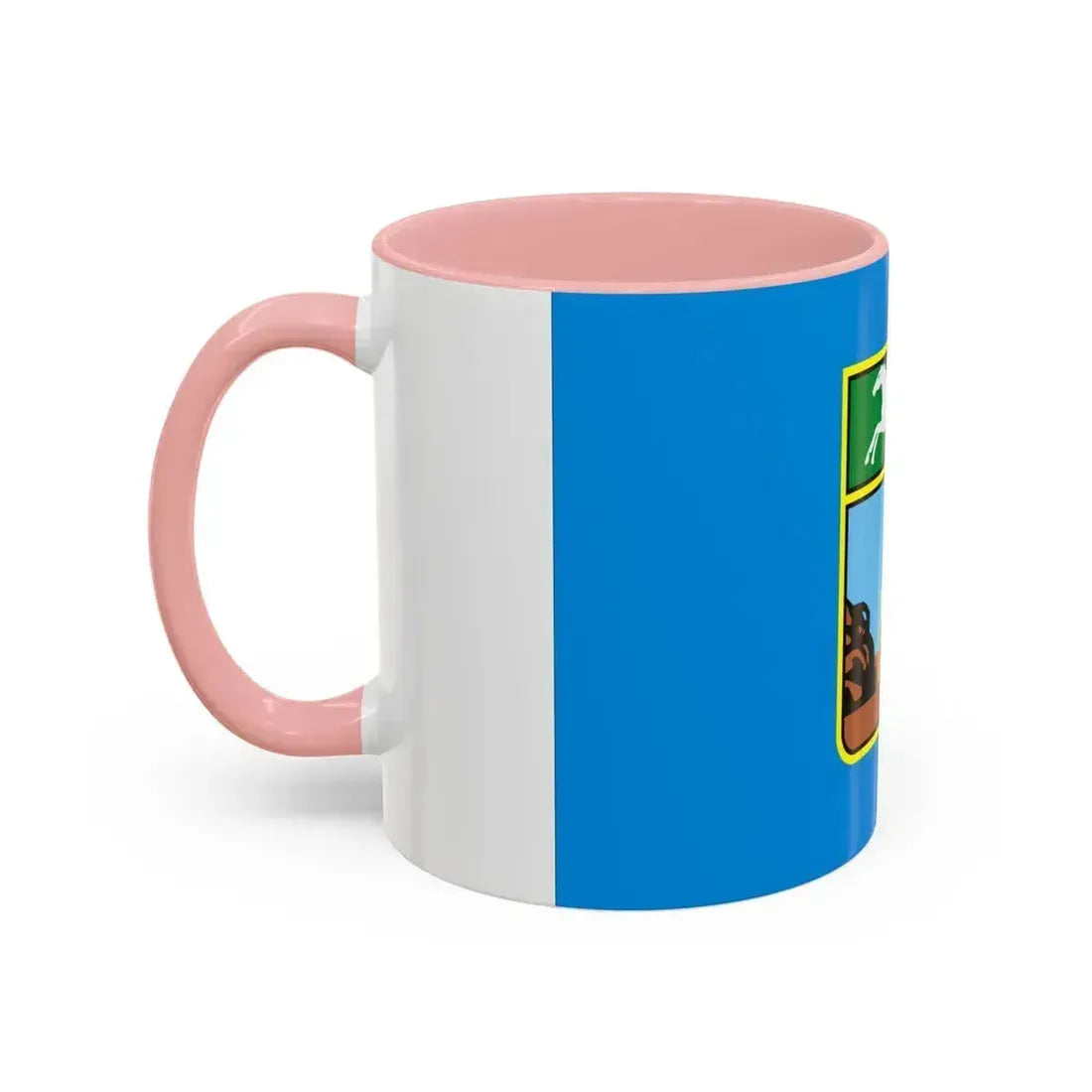 Flag of Barnaul Russia - Accent Coffee Mug - Go Mug Yourself