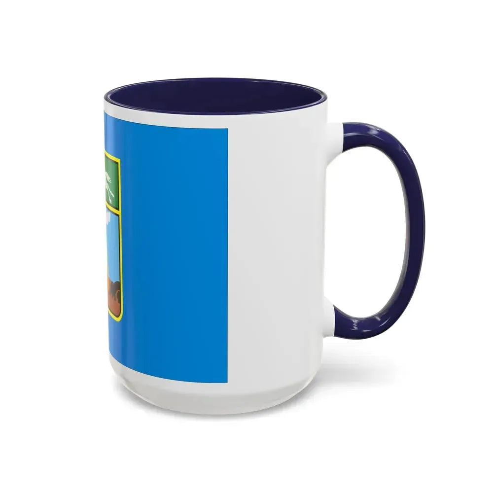 Flag of Barnaul Russia - Accent Coffee Mug - Go Mug Yourself