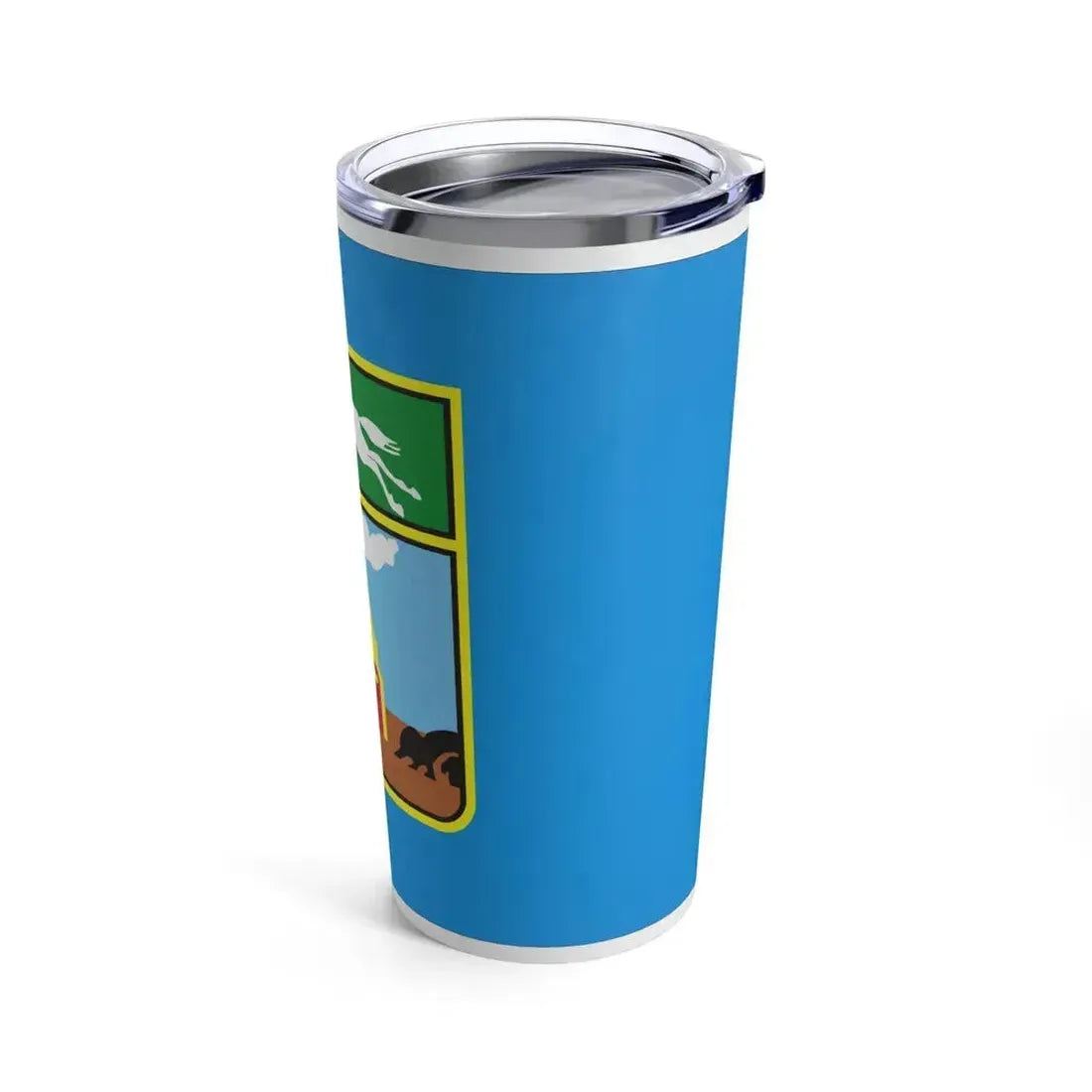 Flag of Barnaul Russia - Tumbler 20oz - Go Mug Yourself