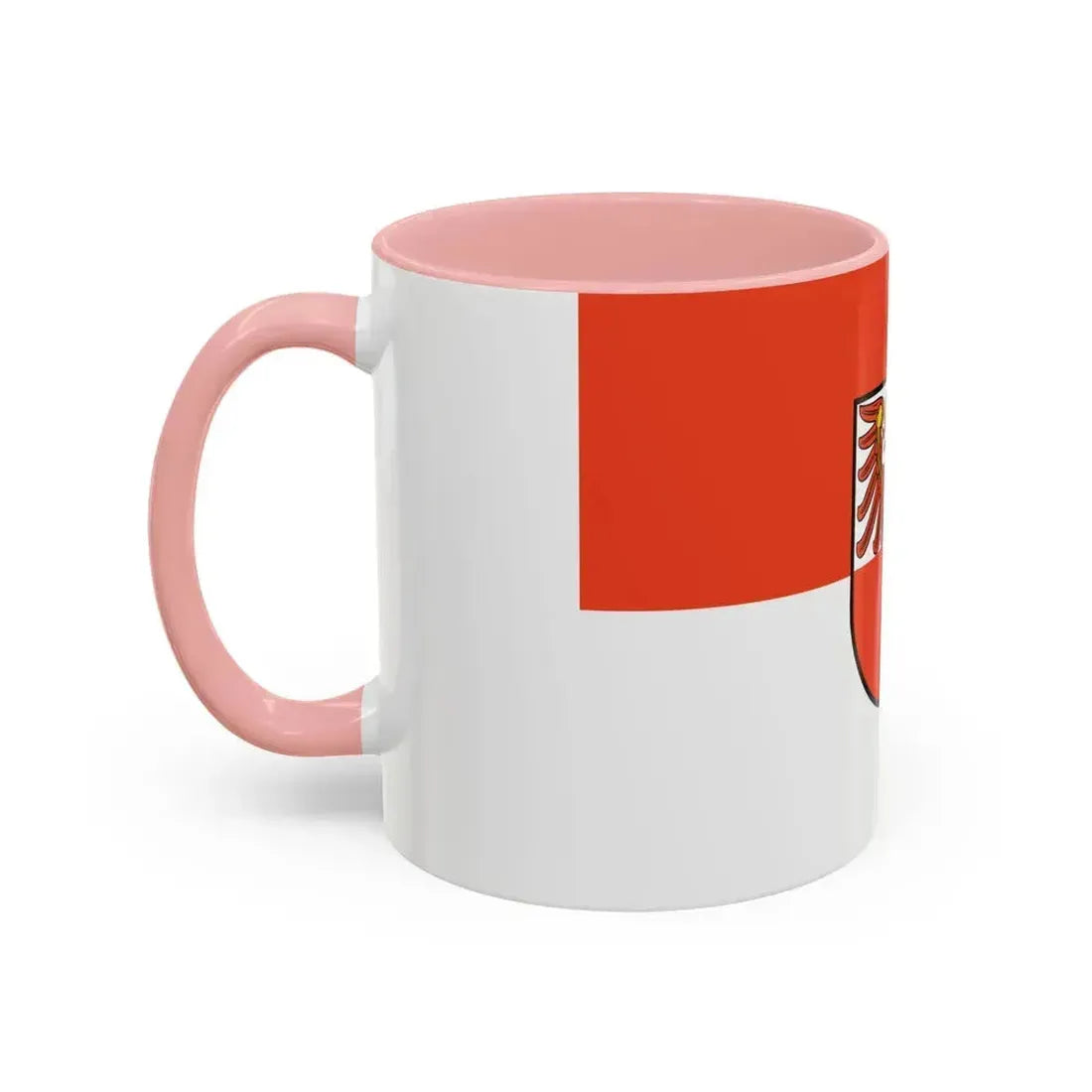 Flag of Barnim Germany - Accent Coffee Mug - Go Mug Yourself