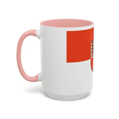 Flag of Barnim Germany - Accent Coffee Mug - Go Mug Yourself