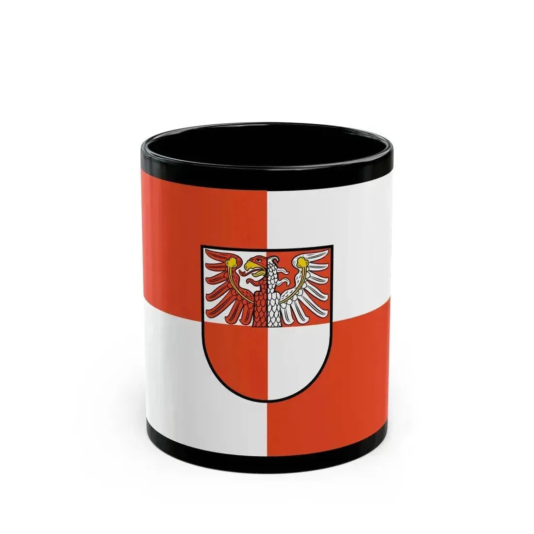 Flag of Barnim Germany - Black Coffee Mug 11oz - Go Mug Yourself