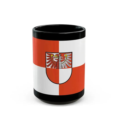 Flag of Barnim Germany - Black Coffee Mug 15oz - Go Mug Yourself