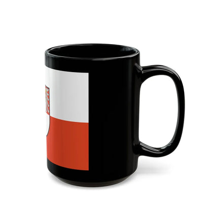 Flag of Barnim Germany - Black Coffee Mug-Go Mug Yourself