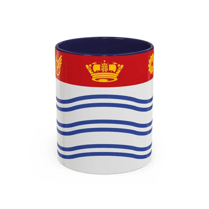 Flag of Barrie Canada - Accent Coffee Mug 11oz Navy - Go Mug Yourself
