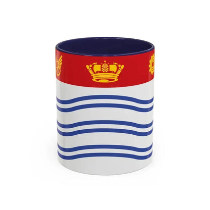 Flag of Barrie Canada - Accent Coffee Mug 11oz Navy - Go Mug Yourself
