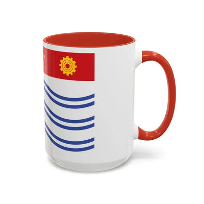 Flag of Barrie Canada - Accent Coffee Mug - Go Mug Yourself