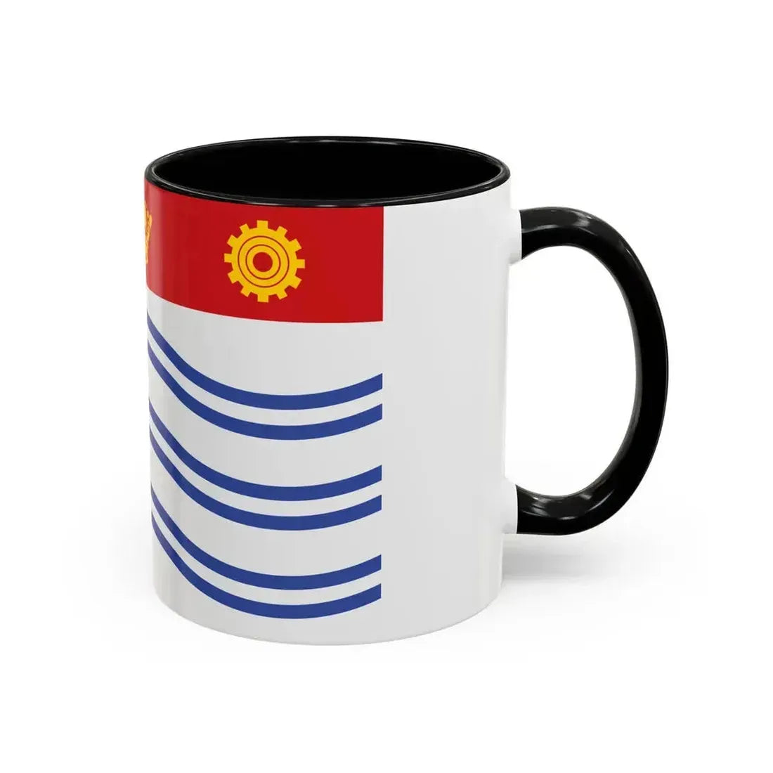 Flag of Barrie Canada - Accent Coffee Mug - Go Mug Yourself