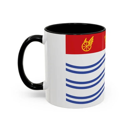 Flag of Barrie Canada - Accent Coffee Mug - Go Mug Yourself