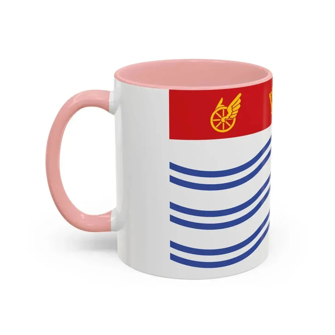 Flag of Barrie Canada - Accent Coffee Mug - Go Mug Yourself