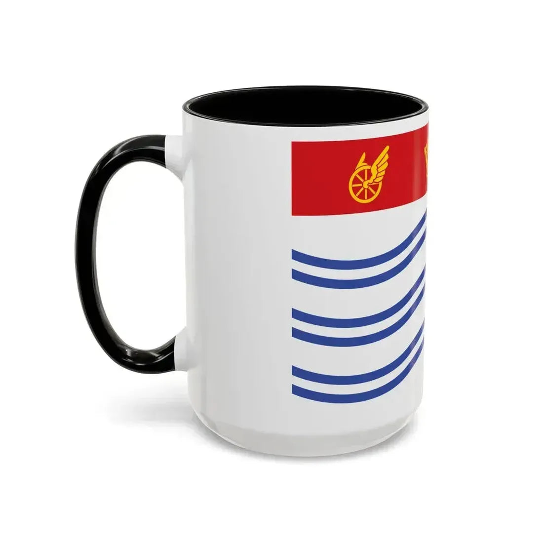 Flag of Barrie Canada - Accent Coffee Mug - Go Mug Yourself