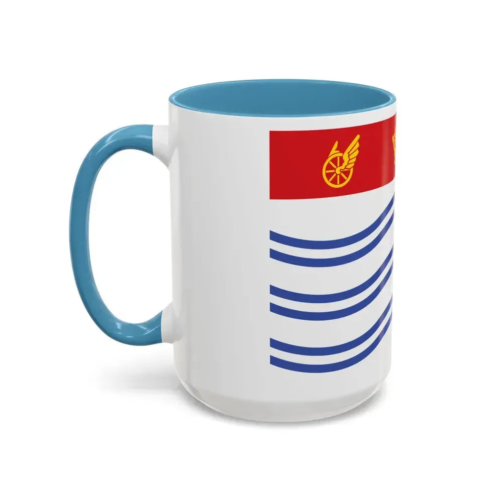 Flag of Barrie Canada - Accent Coffee Mug - Go Mug Yourself