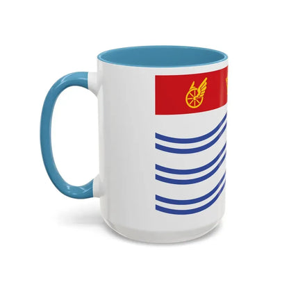 Flag of Barrie Canada - Accent Coffee Mug - Go Mug Yourself