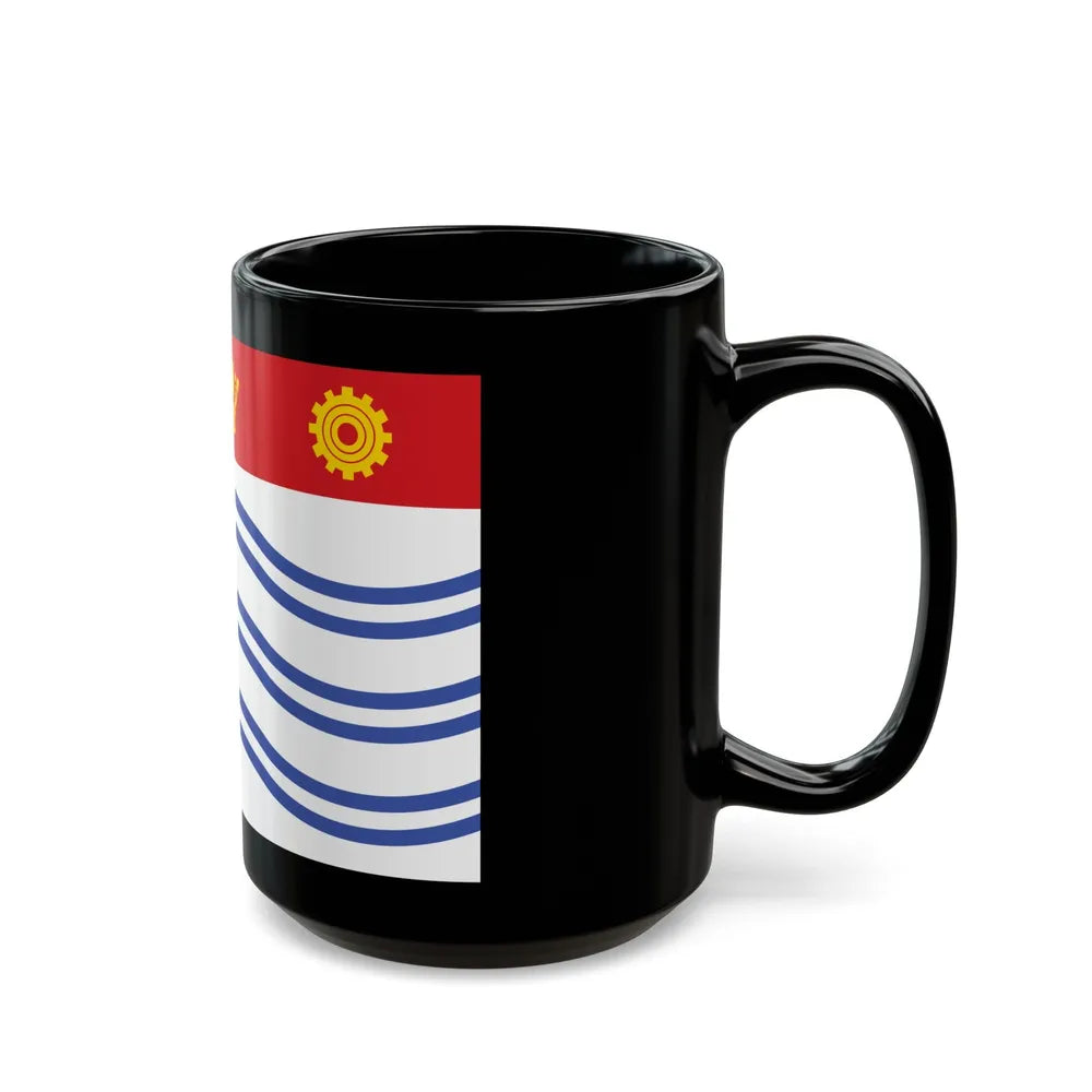 Flag of Barrie Canada - Black Coffee Mug-Go Mug Yourself