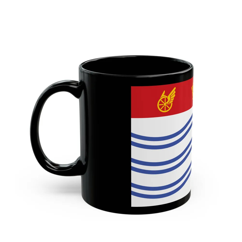 Flag of Barrie Canada - Black Coffee Mug-Go Mug Yourself