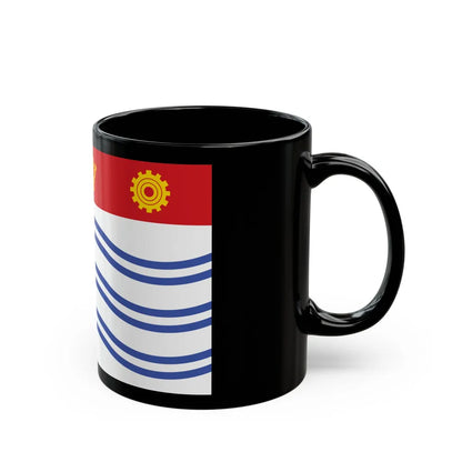 Flag of Barrie Canada - Black Coffee Mug-Go Mug Yourself