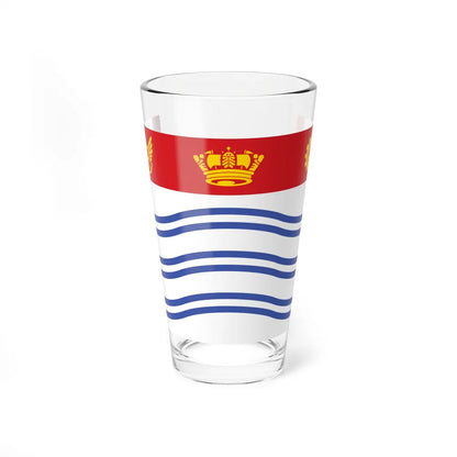 Flag of Barrie Canada - Pint Glass 16oz-16oz-Go Mug Yourself