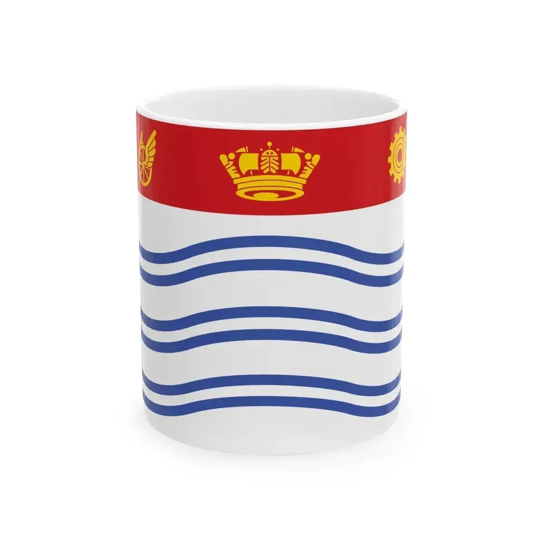 Flag of Barrie Canada - White Coffee Mug 11oz - Go Mug Yourself