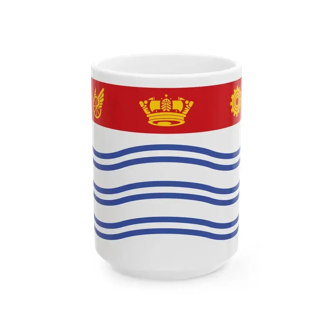 Flag of Barrie Canada - White Coffee Mug 15oz - Go Mug Yourself