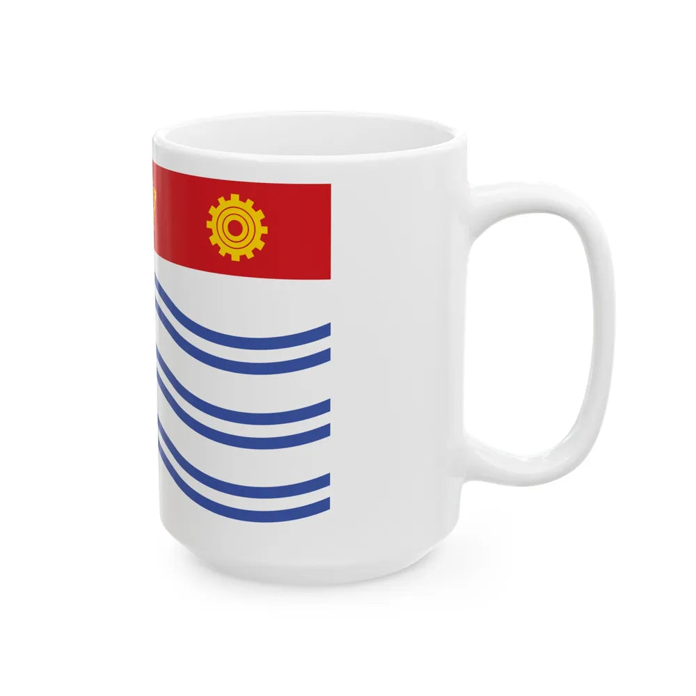 Flag of Barrie Canada - White Coffee Mug-Go Mug Yourself