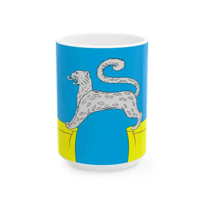 Flag of Barsovo Khanty-Mansia (Russia) White Coffee Mug 15oz - Go Mug Yourself