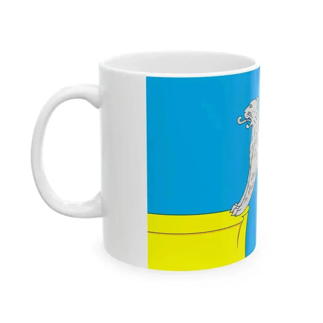 Flag of Barsovo Khanty-Mansia (Russia) White Coffee Mug - Go Mug Yourself