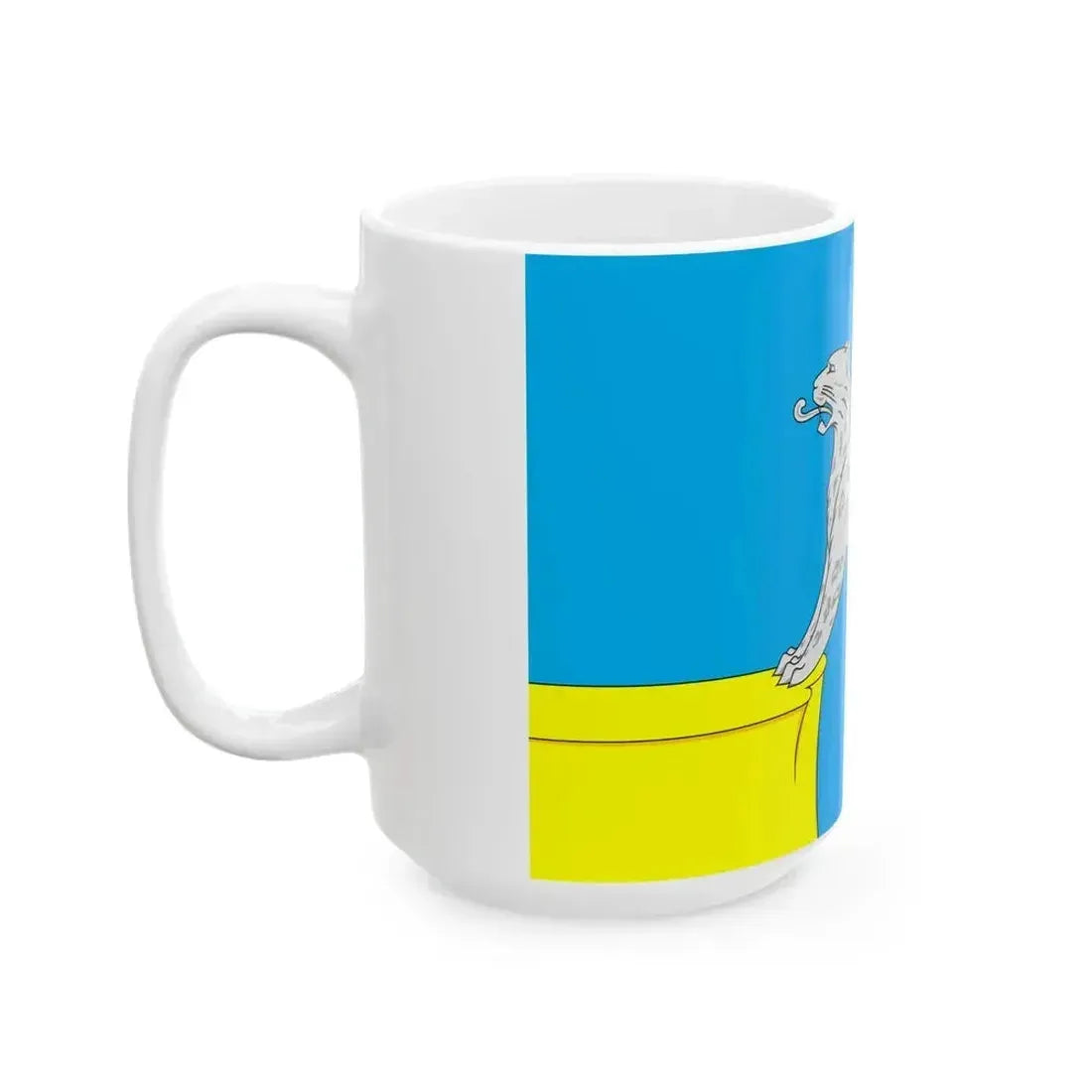 Flag of Barsovo Khanty-Mansia (Russia) White Coffee Mug - Go Mug Yourself