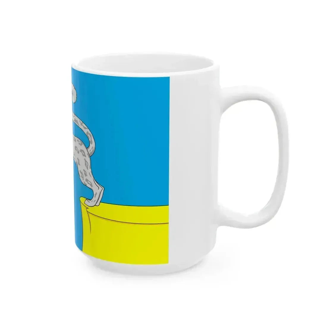 Flag of Barsovo Khanty-Mansia (Russia) White Coffee Mug - Go Mug Yourself