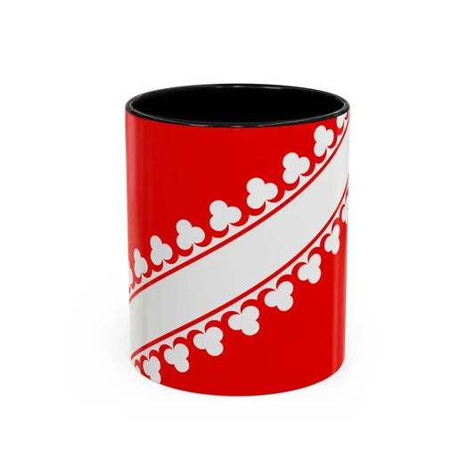Flag of Bas Rhin France 2 - Accent Coffee Mug 11oz Black - Go Mug Yourself