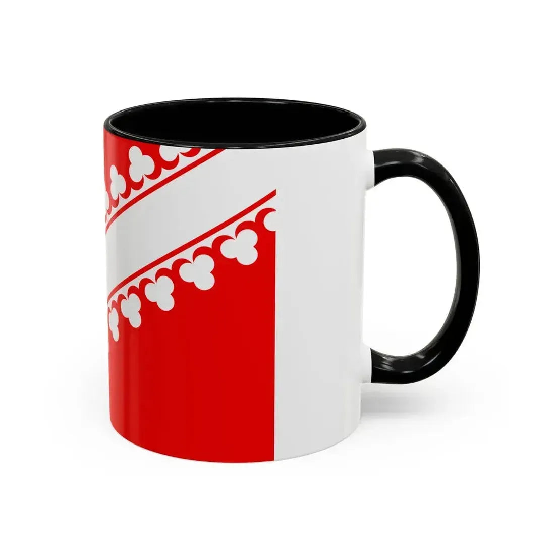 Flag of Bas Rhin France 2 - Accent Coffee Mug - Go Mug Yourself