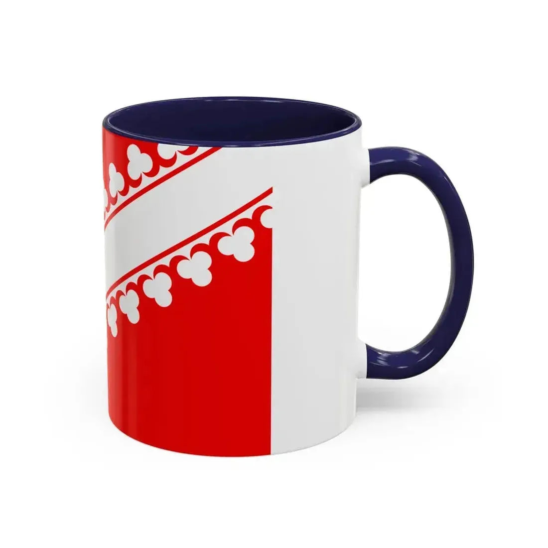 Flag of Bas Rhin France 2 - Accent Coffee Mug - Go Mug Yourself