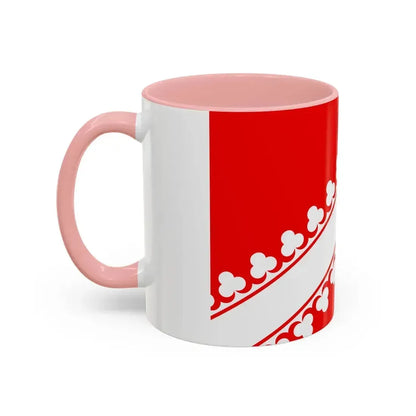 Flag of Bas Rhin France 2 - Accent Coffee Mug - Go Mug Yourself