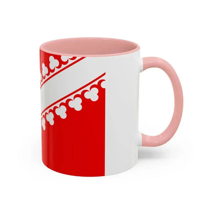 Flag of Bas Rhin France 2 - Accent Coffee Mug - Go Mug Yourself