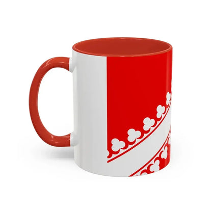 Flag of Bas Rhin France 2 - Accent Coffee Mug - Go Mug Yourself